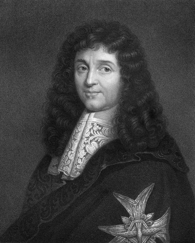 Jean-Baptiste Colbert, fransk statsmann fra 1600-tallet, 1836. av W. Holl