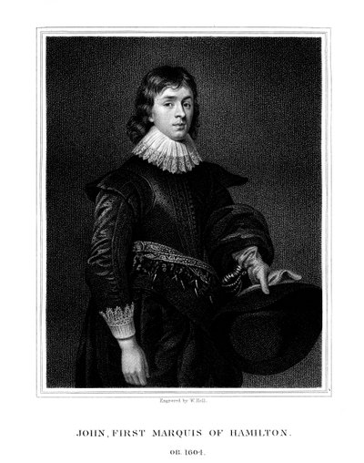 John Hamilton, 1. markis av Hamilton, 1825. av W. Holl