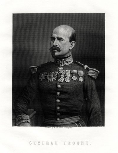Louis Jules Trochu, fransk militærleder og politiker, 1800-tallet av W. Holl