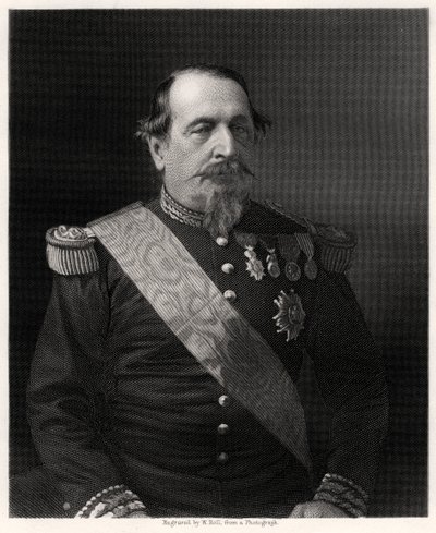 Napoleon III, keiser av Frankrike, 1800-tallet av W. Holl