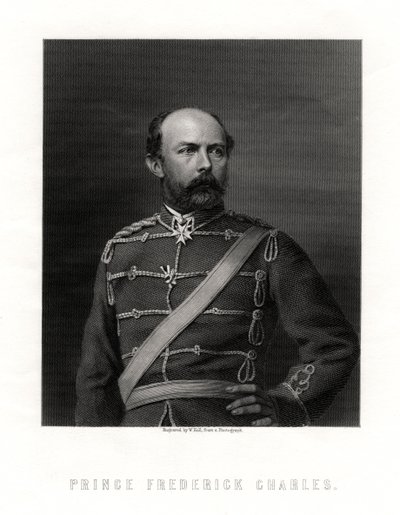 Prins Frederick Charles, 1800-tallet av W. Holl