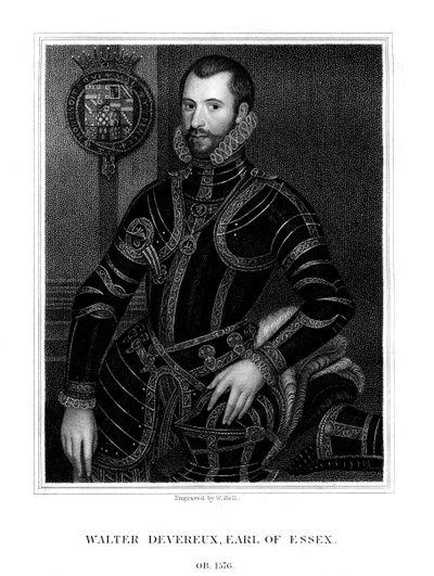 Walter Devereux, 1. jarl av Essex, engelsk adelsmann, 1824. av W. Holl