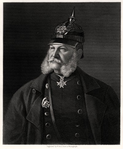 Wilhelm I, konge av Preussen og keiser av Tyskland, 1800-tallet av W. Holl