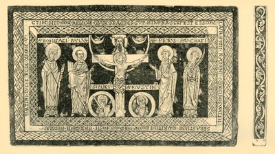 Hildesheim bærbare alter, c1160-1170, 1881. av W Jones