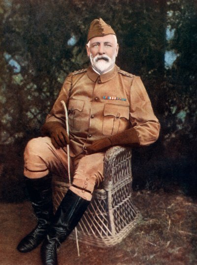 Brigadegeneral JG Dartnell, kommanderende Frivilligbrigaden, Natal Field Force, 1902. av W Laws Cancy