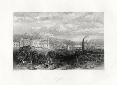 Liege, Belgia, 1800-tallet av W. Miller