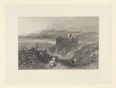 Harlech Castle, Nord-Wales av W. R. Smith