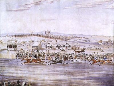 Løpsmøte på Petersham av W. Scott