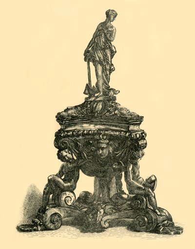 Bronseblekkstativ, midten av slutten av 1500-tallet, 1881. av W. W. McCarty