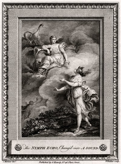 Nymfeekkoet, endret til en lyd, 1774 av W. Walker