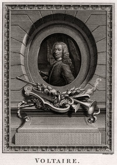 Voltaire, 1774 av W. Walker