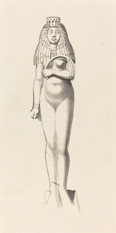 Figur av Bubaste eller Isis av W. Walton after John Flaxman
