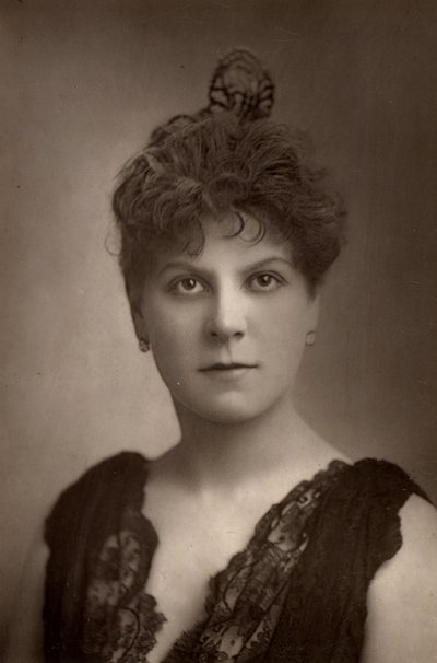 "" Jessie Millward (Mrs John Glendinning) engelsk skuespillerinne. Medlem av Henry Irvings teaterkompani. (woodburytype) av W. and D. (after) Downey