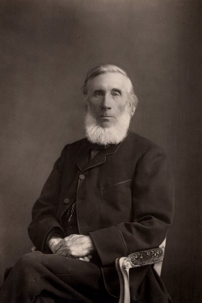 "" John Tyndall (1820-1893) irskfødt britisk fysiker. (woodburytype) av W. and D. (after) Downey
