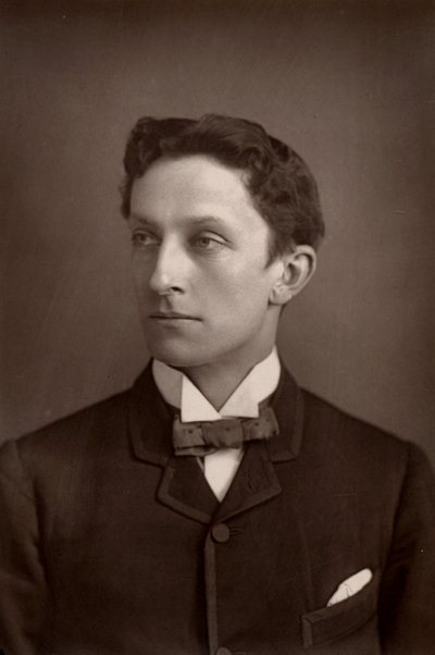 ""Johnston Forbes-Robertson (1853-1937) (woodburytype) av W. and D. (after) Downey