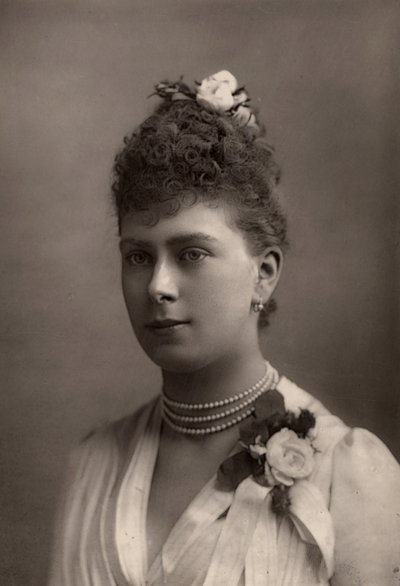 Prinsesse Mary (mai) av Teck (1867-1953) av W. and D. (after) Downey