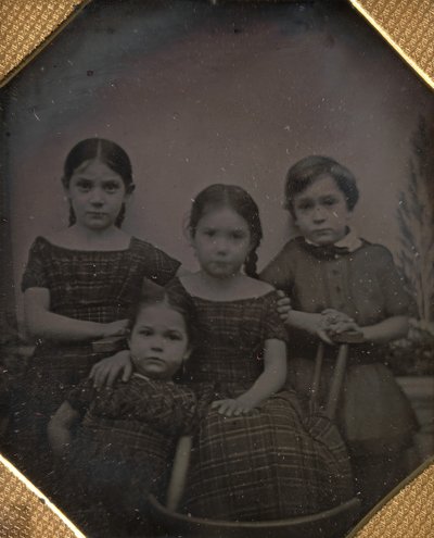 Professor Schneiders barn, ca 1842. Skapere: W. & F. Langenheim, William Langenheim. av William and Frederick Langenheim