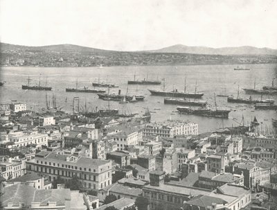 Bosporos ser mot Scutari, Konstantinopel, Det osmanske riket, 1895. av W and S Ltd