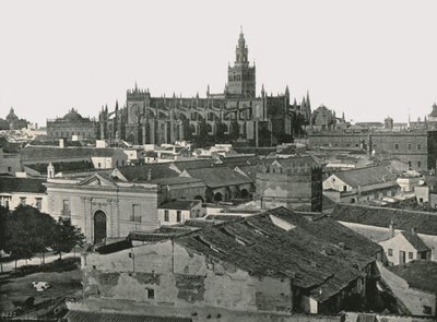 Katedralen, Sevilla, Spania, 1895. av W and S Ltd