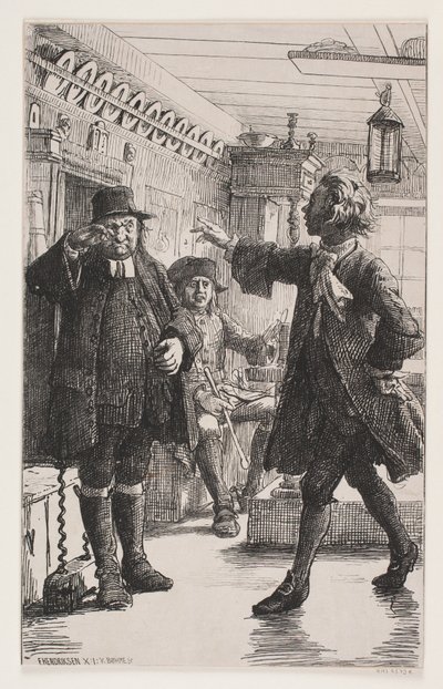 Erasmus Montanus og Per Degn av Waldemar Bøhme