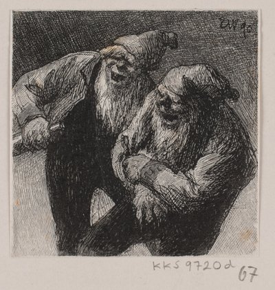 To leende nisser av Waldemar Bøhme