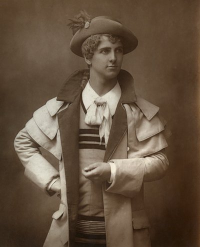 C Hayden Coffin , britisk skuespiller og sanger, 1887. av Walery