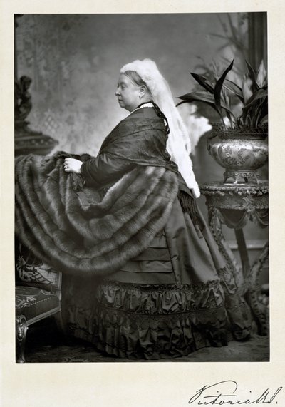 Dronning Victoria, sent på 1800-tallet av Walery