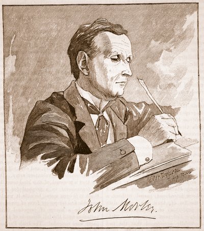 Mr. Morley, illustrasjon fra 'Cassell's Illustrated History of England' (sepiafoto) av Walker Hodgson