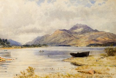 Ben Lomond fra Luss av Waller Hugh Paton