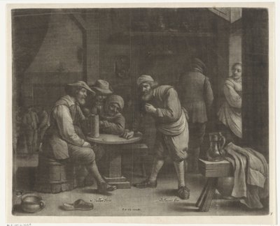 Herbergscene av Wallerant Vaillant