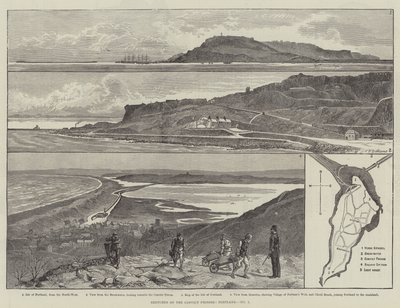 Skisser av Convict Prisons, Portland av Walter Bothams