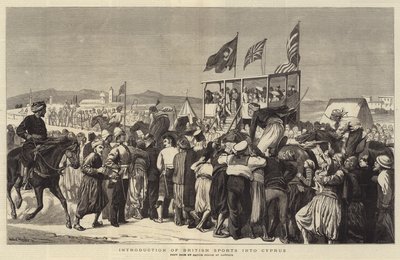 Introduksjon av britisk idrett på Kypros av Walter Charles Horsley