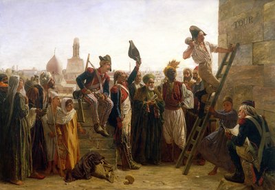 Franskmennene i Kairo i 1800, 1884 av Walter Charles Horsley
