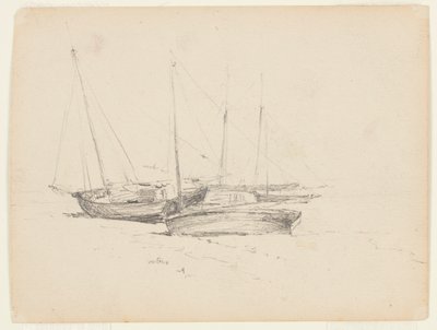 Fiskebåter på kysten av Walter Clark