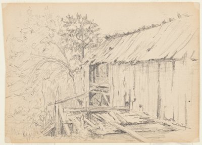 Ruin av en mølle av Walter Clark