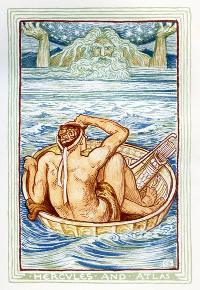 Hercules og Atlas av Walter Crane