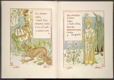 Hestehale og munkekappe av Walter Crane