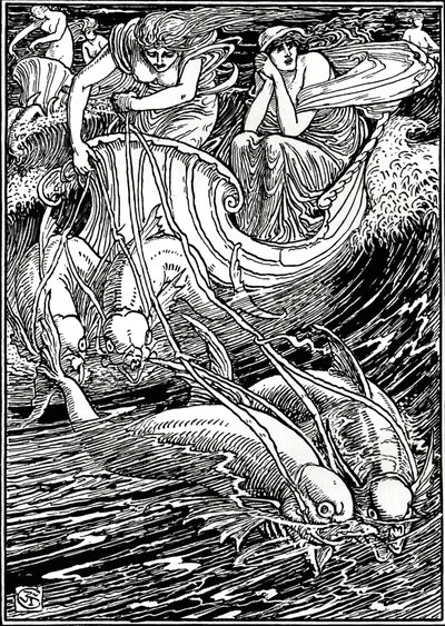 Illustrasjon for Faerie Queene, c1890, 1897 av Walter Crane