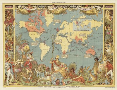 Imperial Federation av Walter Crane