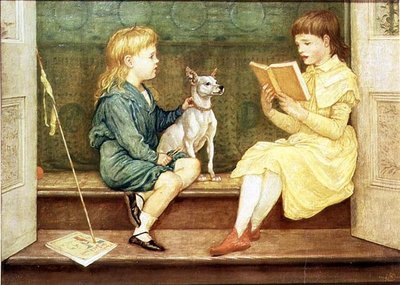 Lionel og Beatrice Crane av Walter Crane