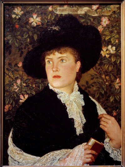 Portrett av Madame Walter Crane (? -1915) etter Mary Frances Maleri av Walter Crane (1845-1915) 1882 Søn. 0,78x0,56 m Paris, musee d'Orsay av Walter Crane