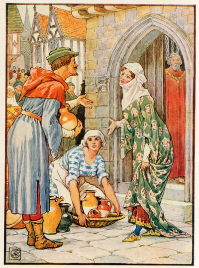 Robin Hood som pottemakeren av Walter Crane
