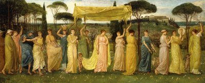 Vårens ankomst, 1873 av Walter Crane