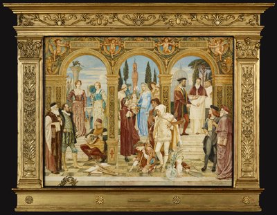 Apoteosen til italiensk kunst av Walter Crane