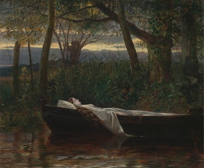 The Lady of Shalott [1862, Royal Academy of Arts, London, utstillingskatalog] av Walter Crane