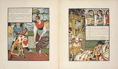 Prinsen og Askepott. av Walter Crane