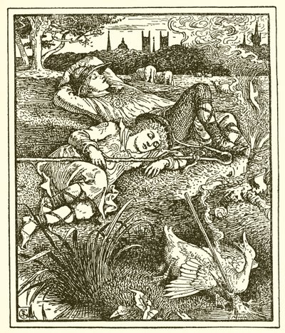 Den bemerkelsesverdige raketten av Walter Crane