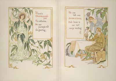 Reiseglede og sops i vin av Walter Crane