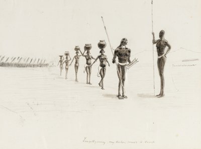 [ ... ]., broren min, kommer til leiren (blekk, blyant) av Walter D.M. Bell