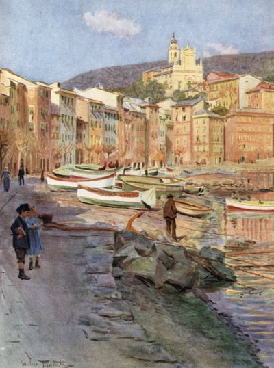 Santa Margherita Ligure, Italia av Walter Frederick Roofe Tyndale